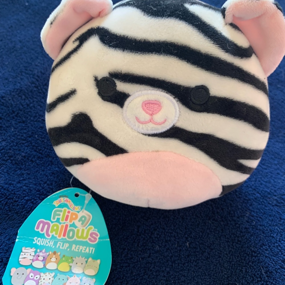 Squishmallow 5 inch flipmallow Tasha/Mila Bear/elephant plushie NWT***
